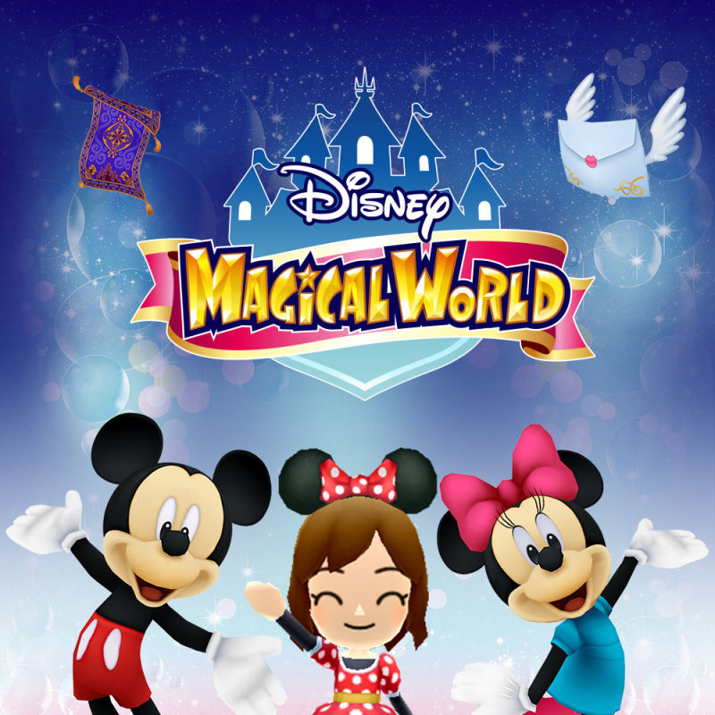 Front cover of Disney Magical World for Nintendo 3DS