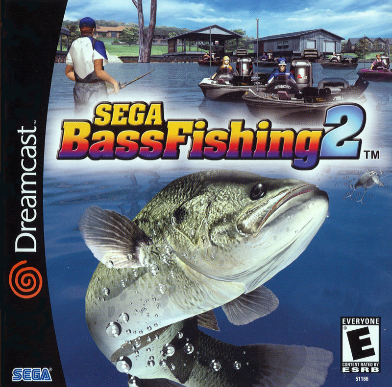 Front cover of SEGA Bass Fishing 2 for Dreamcast