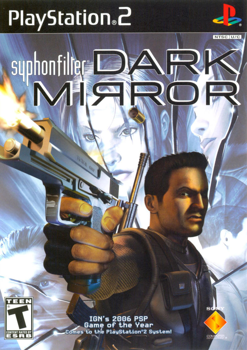 Front cover of Syphon Filter: Dark Mirror for PlayStation 2