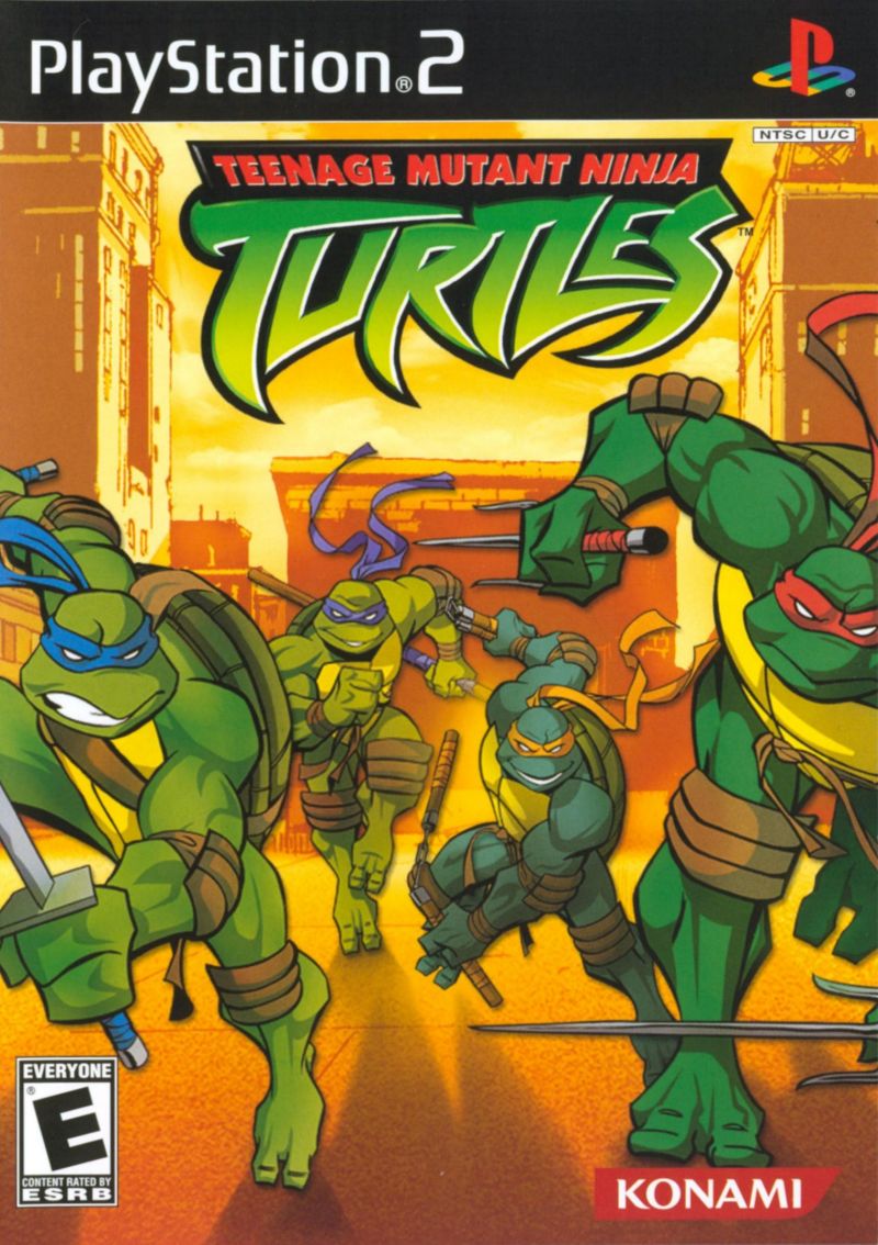 Front cover of Teenage Mutant Ninja Turtles for PlayStation 2