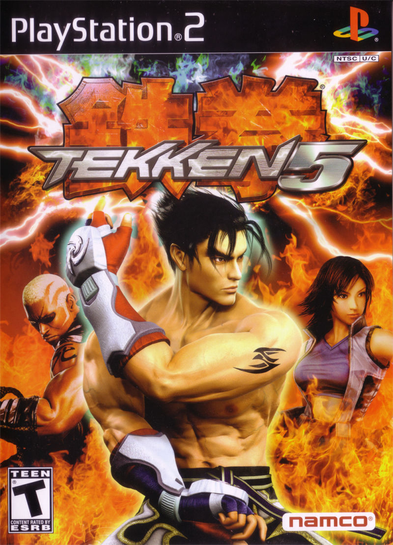 Front cover of Tekken 5 for PlayStation 2