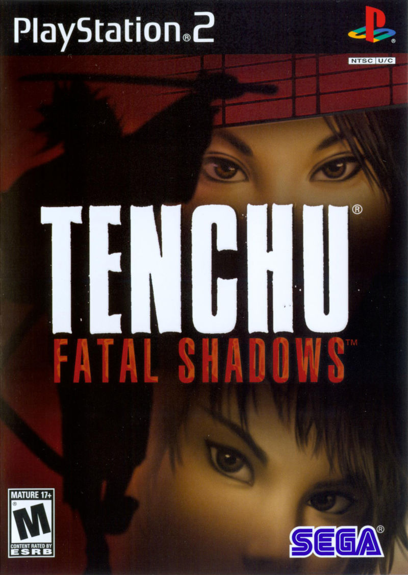 Front cover of Tenchu: Fatal Shadows for PlayStation 2