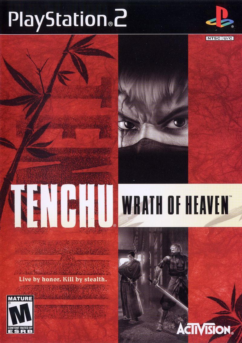 Front cover of Tenchu: Wrath of Heaven for PlayStation 2