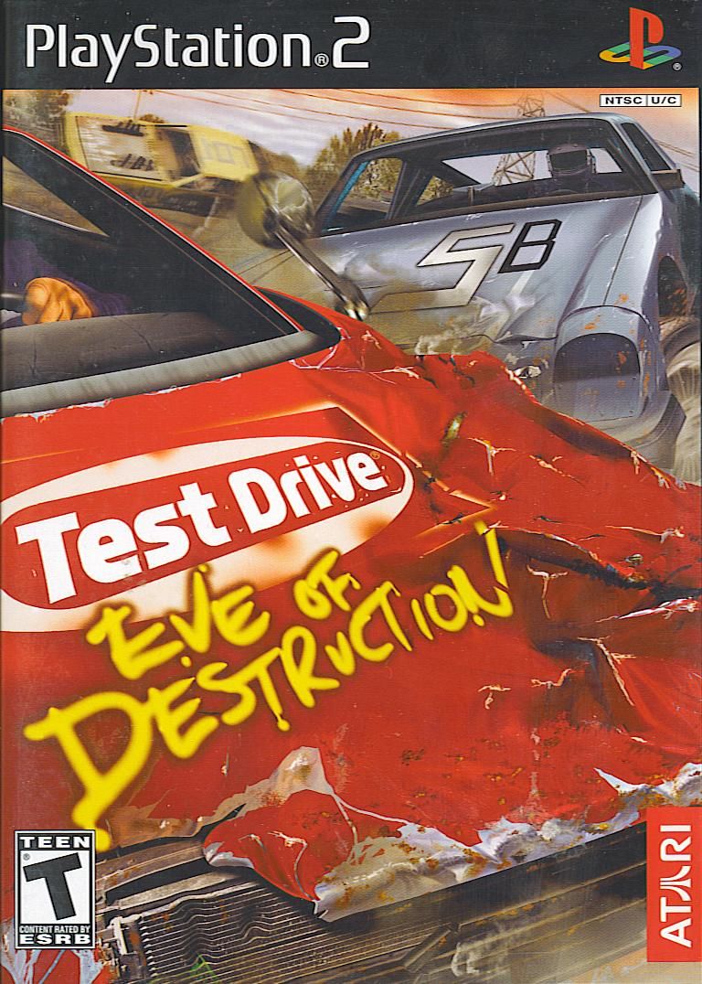 Front cover of Test Drive: Eve of Destruction for PlayStation 2