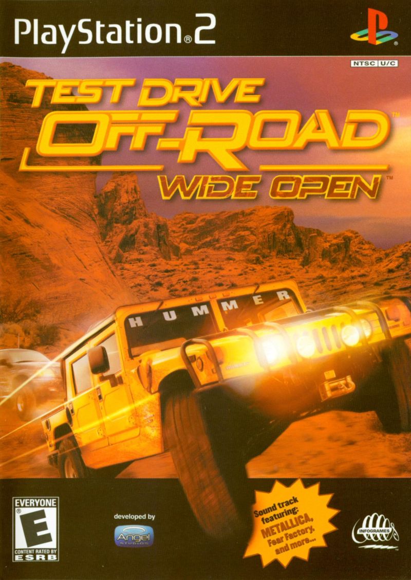 Front cover of Test Drive: Off-Road - Wide Open for PlayStation 2
