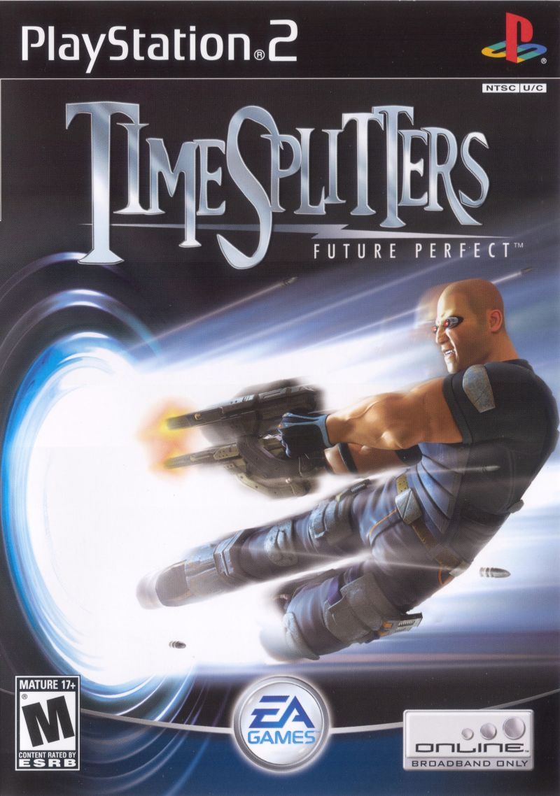 Front cover of TimeSplitters: Future Perfect for PlayStation 2