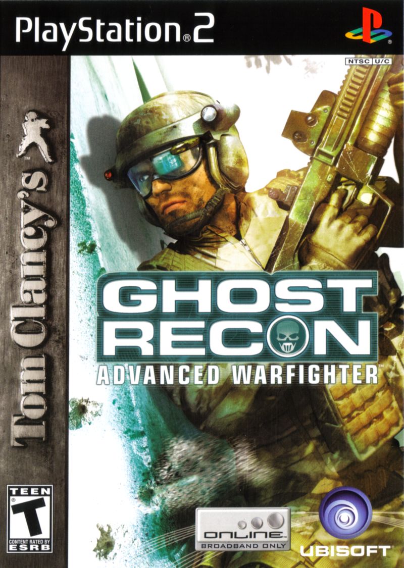 Front cover of Tom Clancy's Ghost Recon: Advanced Warfighter for PlayStation 2