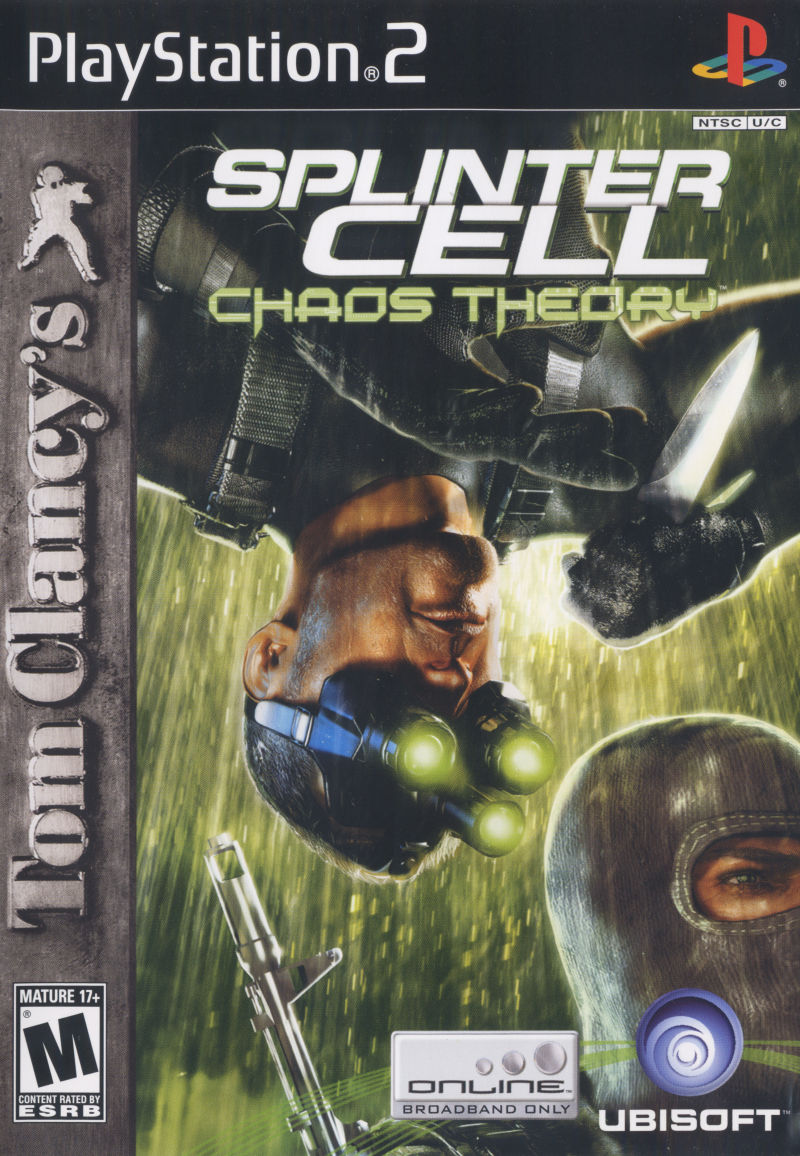 Front cover of Tom Clancy's Splinter Cell: Chaos Theory for PlayStation 2