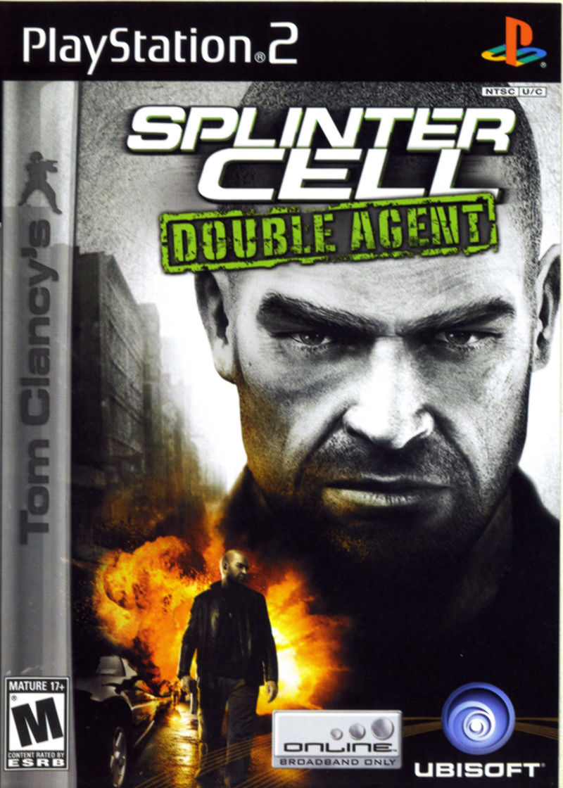 Front cover of Tom Clancy's Splinter Cell: Double Agent for PlayStation 2