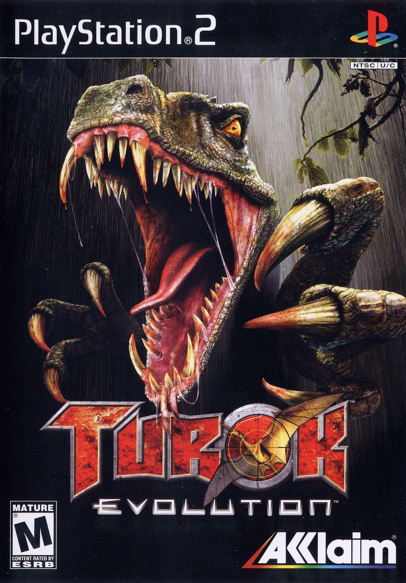 Front cover of Turok: Evolution for PlayStation 2