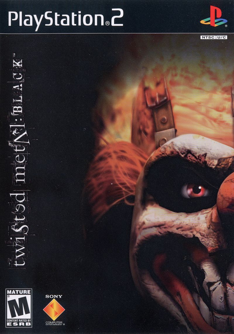 Front cover of Twisted Metal: Black for PlayStation 2