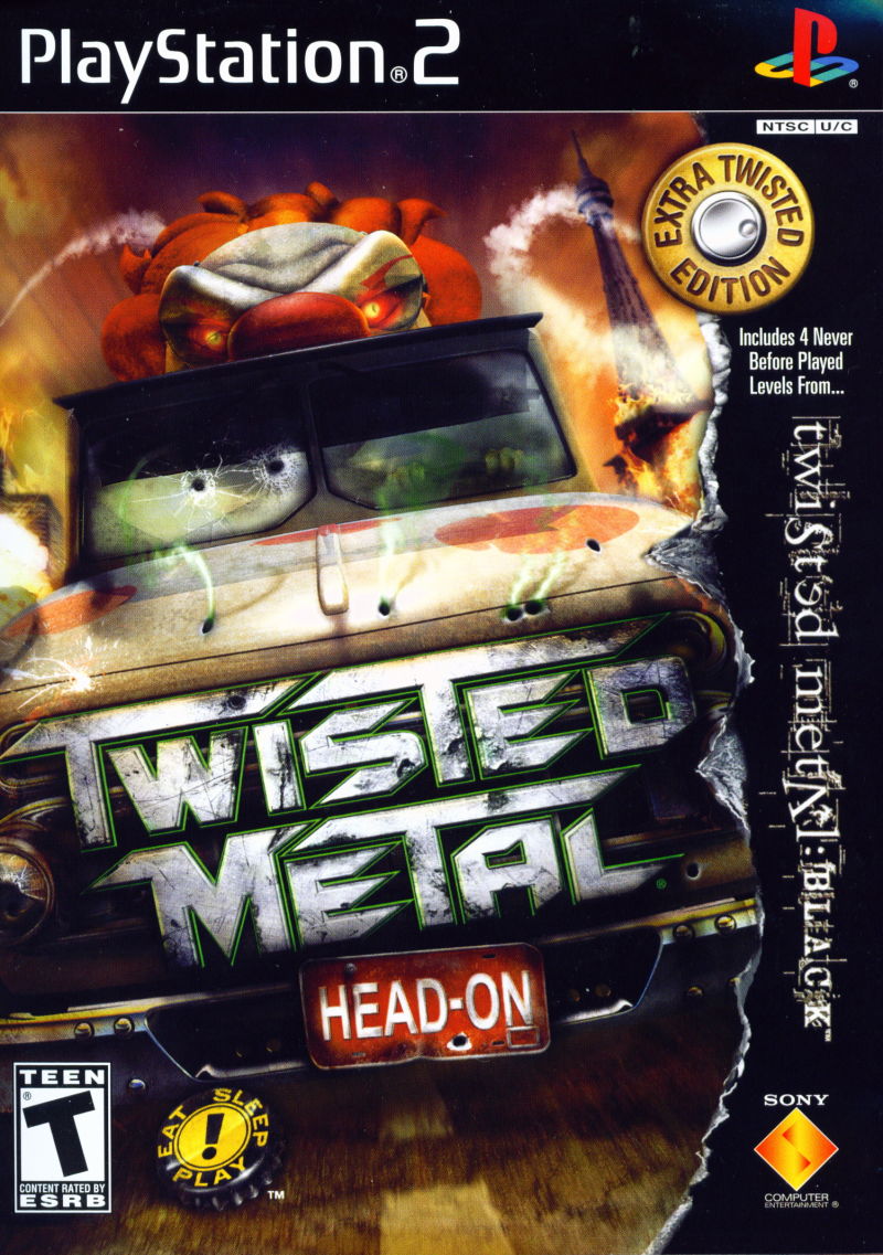 Front cover of Twisted Metal: Head-On - Extra Twisted Edition for PlayStation 2