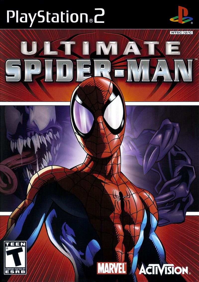 Front cover of Ultimate Spider-Man for PlayStation 2
