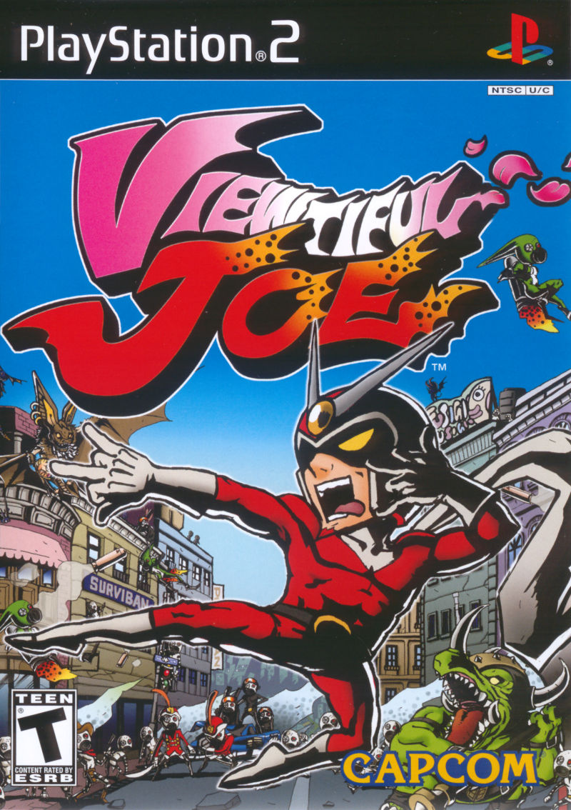 Front cover of Viewtiful Joe for PlayStation 2