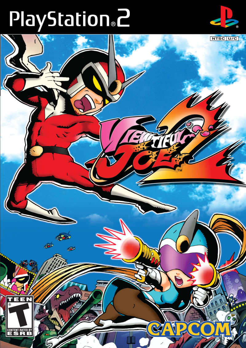 Front cover of Viewtiful Joe 2 for PlayStation 2