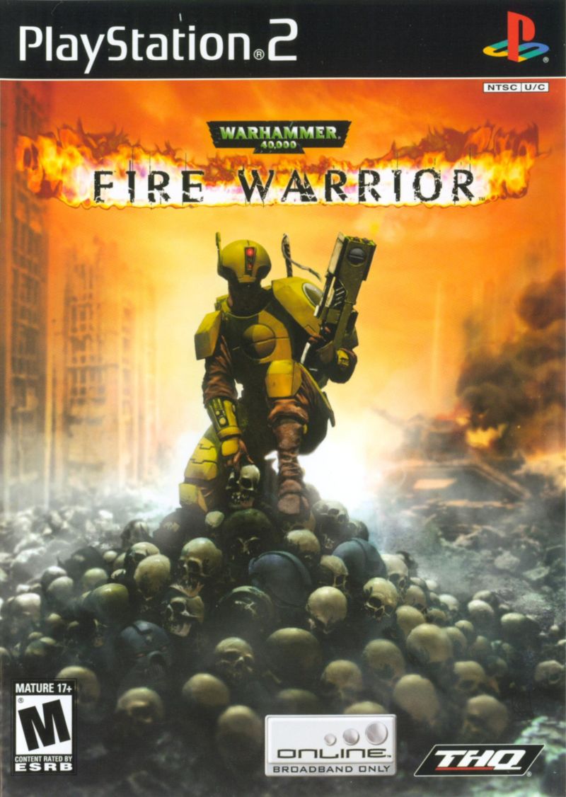 Front cover of Warhammer 40,000: Fire Warrior for PlayStation 2
