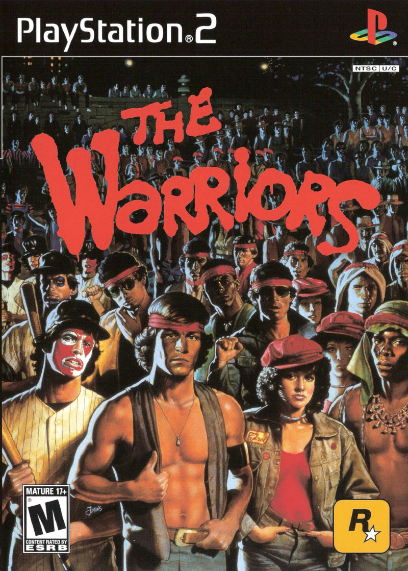 Front cover of The Warriors for PlayStation 2