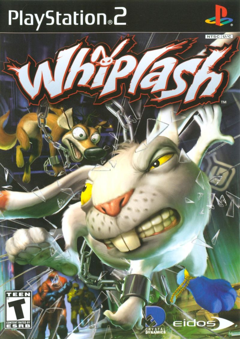 Front cover of Whiplash for PlayStation 2