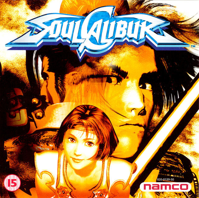 Front cover of SoulCalibur for Dreamcast