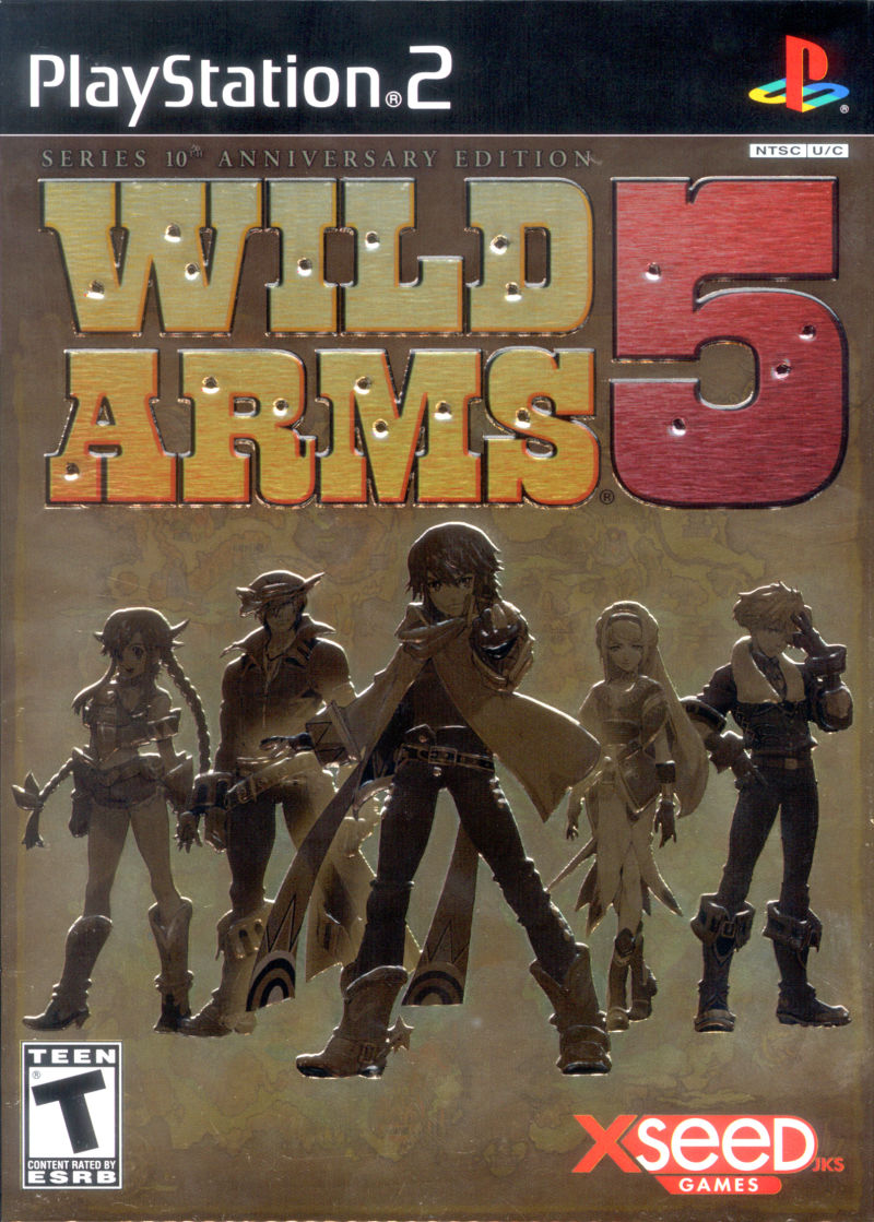 Front cover of Wild Arms 5 for PlayStation 2