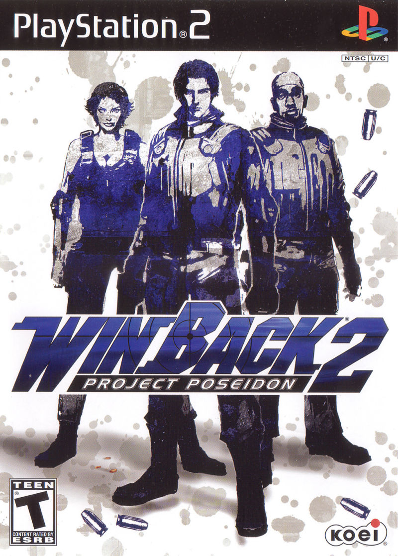 Front cover of WinBack 2: Project Poseidon for PlayStation 2