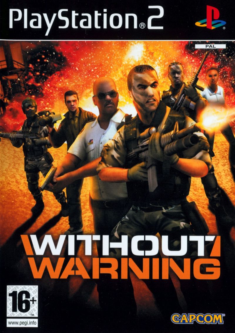 Front cover of Without Warning for PlayStation 2