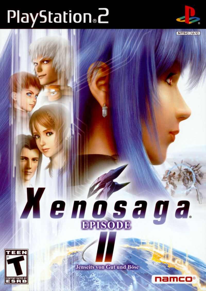 Front cover of Xenosaga: Episode II - Jenseits von Gut und Böse for PlayStation 2