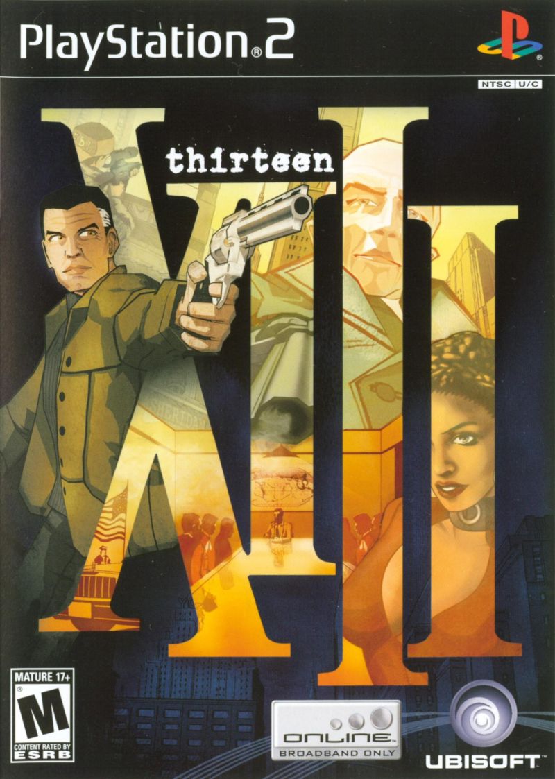 Front cover of XIII for PlayStation 2