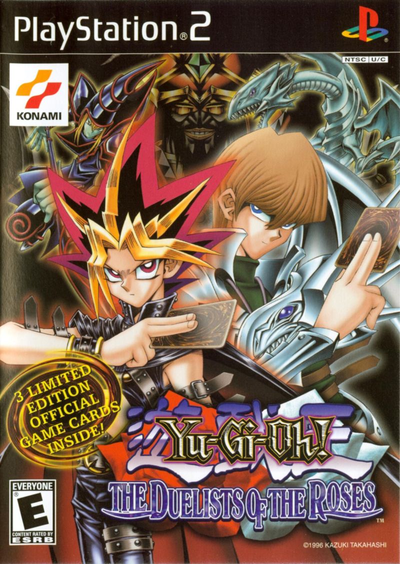 Front cover of Yu-Gi-Oh!: The Duelists of the Roses for PlayStation 2