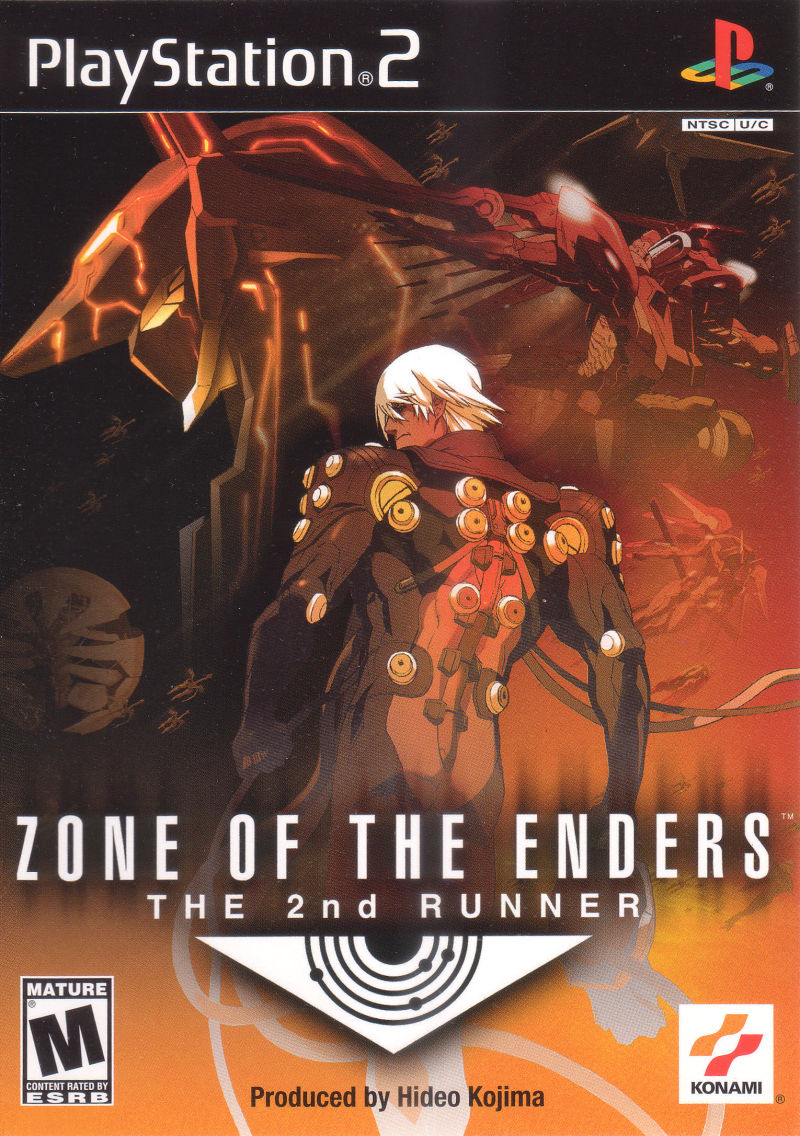 Front cover of Zone of the Enders: The 2nd Runner for PlayStation 2