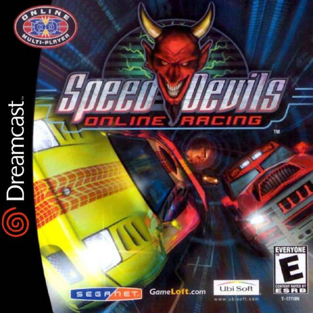 Front cover of Speed Devils: Online Racing for Dreamcast