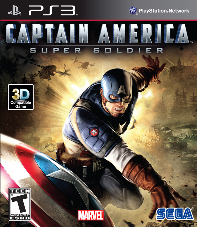 Front cover of Captain America: Super Soldier for PlayStation 3