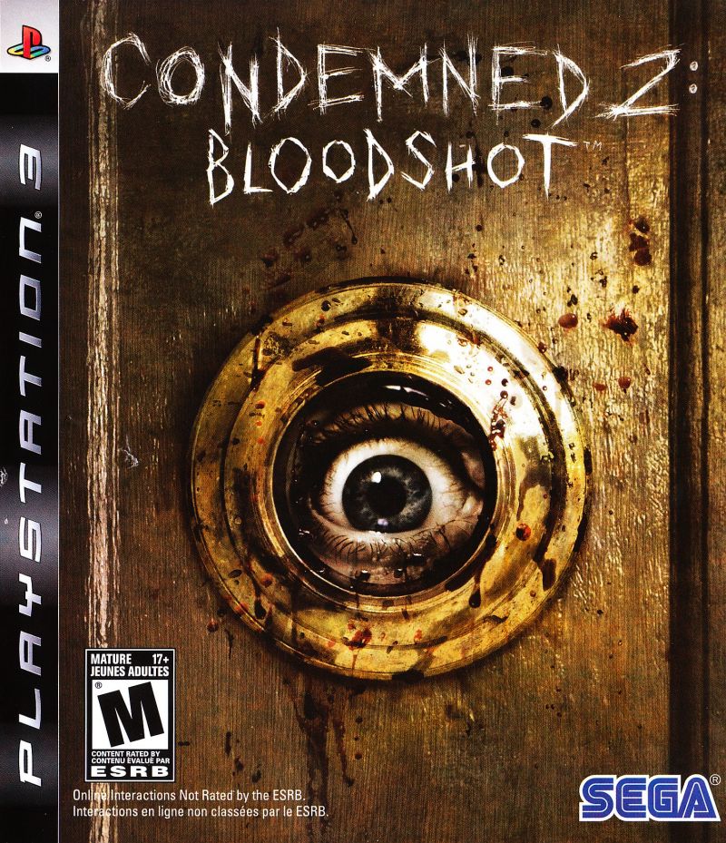 Front cover of Condemned 2: Bloodshot for PlayStation 3