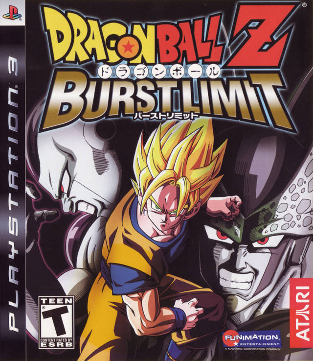 Front cover of Dragon Ball Z: Burst Limit for PlayStation 3