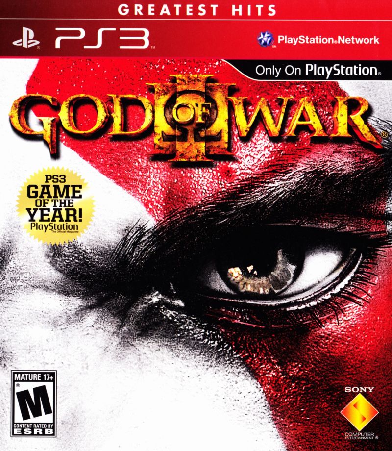 Front cover of God of War III for PlayStation 3