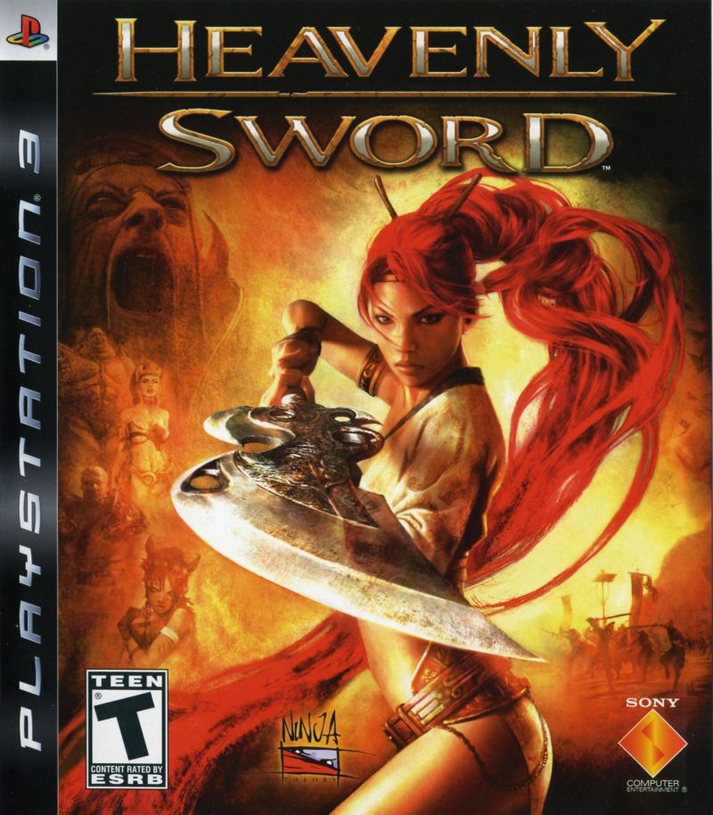 Front cover of Heavenly Sword for PlayStation 3