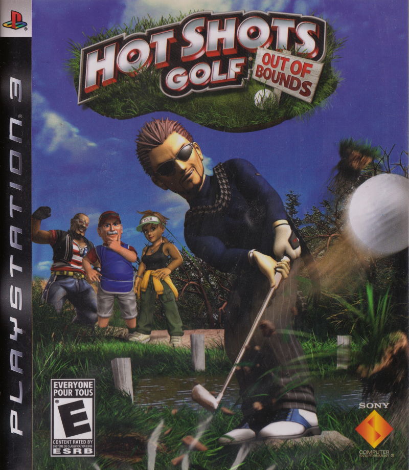Front cover of Hot Shots Golf: Out of Bounds for PlayStation 3