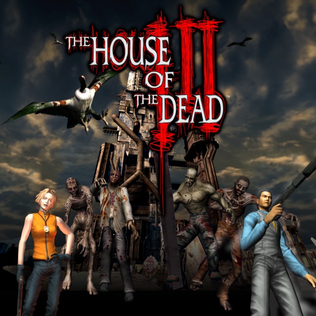Front cover of The House of the Dead III for PlayStation 3