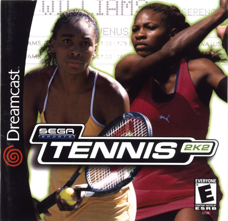 Front cover of Virtua Tennis 2 for Dreamcast