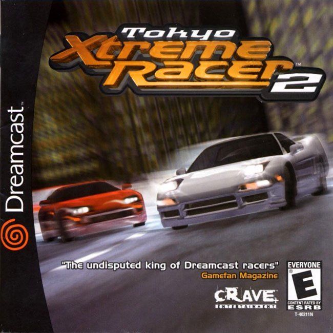 Front cover of Tokyo Xtreme Racer 2 for Dreamcast