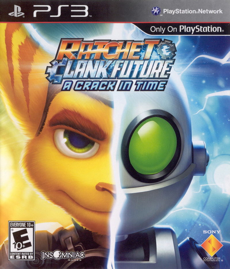 Front cover of Ratchet & Clank Future: A Crack in Time for PlayStation 3