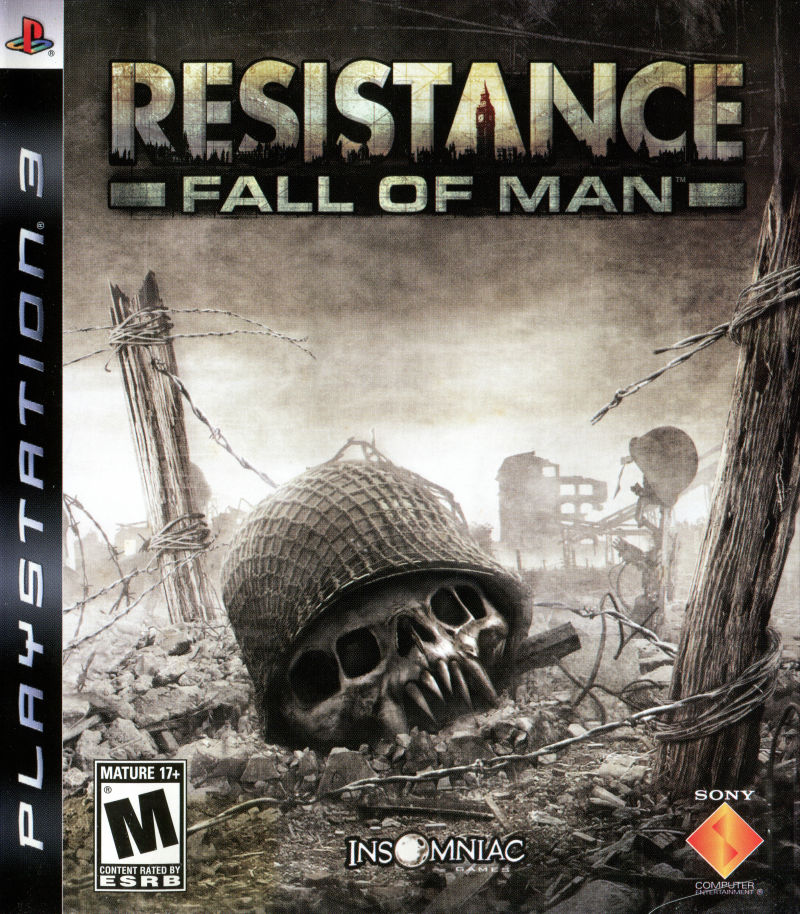 Front cover of Resistance: Fall of Man for PlayStation 3