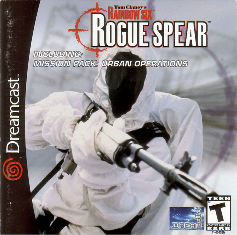 Front cover of Tom Clancy's Rainbow Six: Rogue Spear for Dreamcast