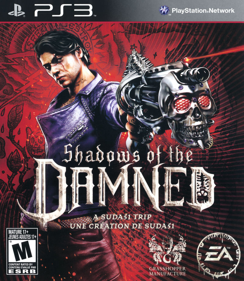 Front cover of Shadows of the Damned for PlayStation 3