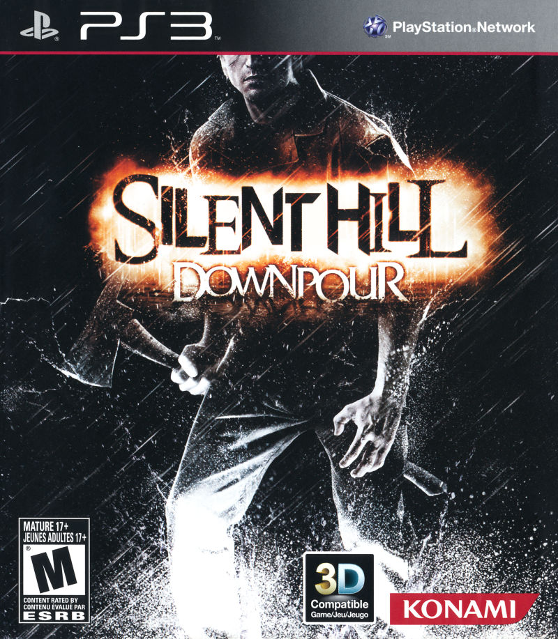 Front cover of Silent Hill: Downpour for PlayStation 3