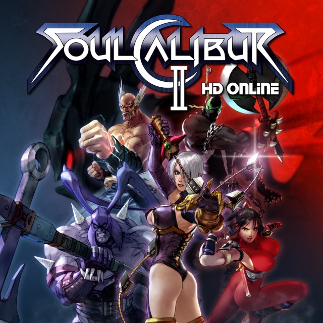 Front cover of SoulCalibur II HD Online for PlayStation 3