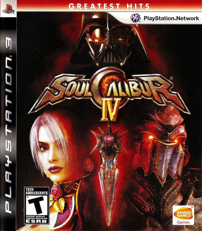 Front cover of SoulCalibur IV for PlayStation 3