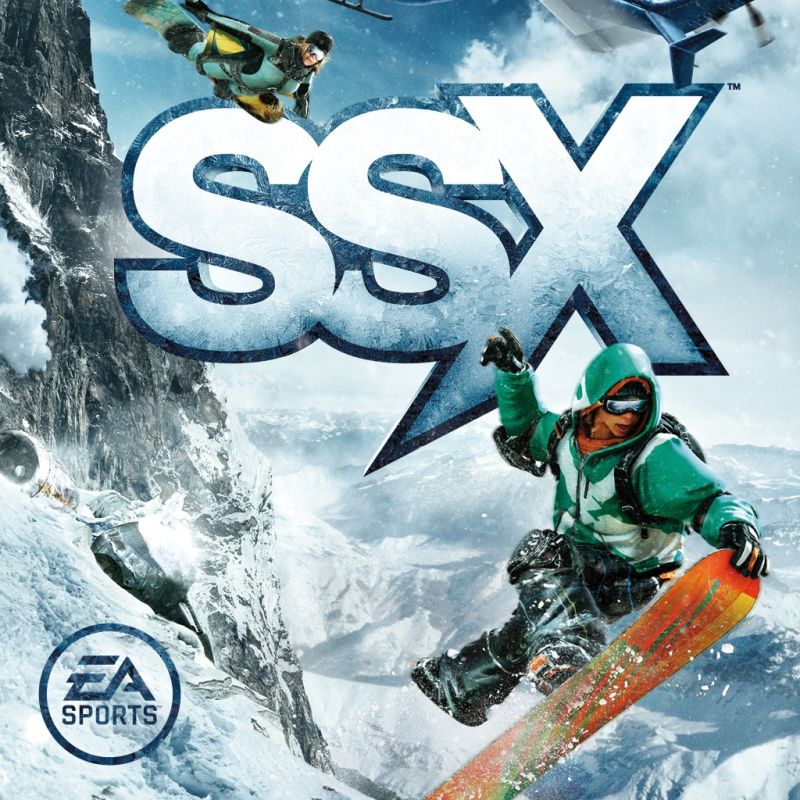 Front cover of SSX for PlayStation 3