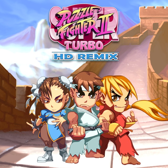 Front cover of Super Puzzle Fighter II Turbo HD Remix for PlayStation 3
