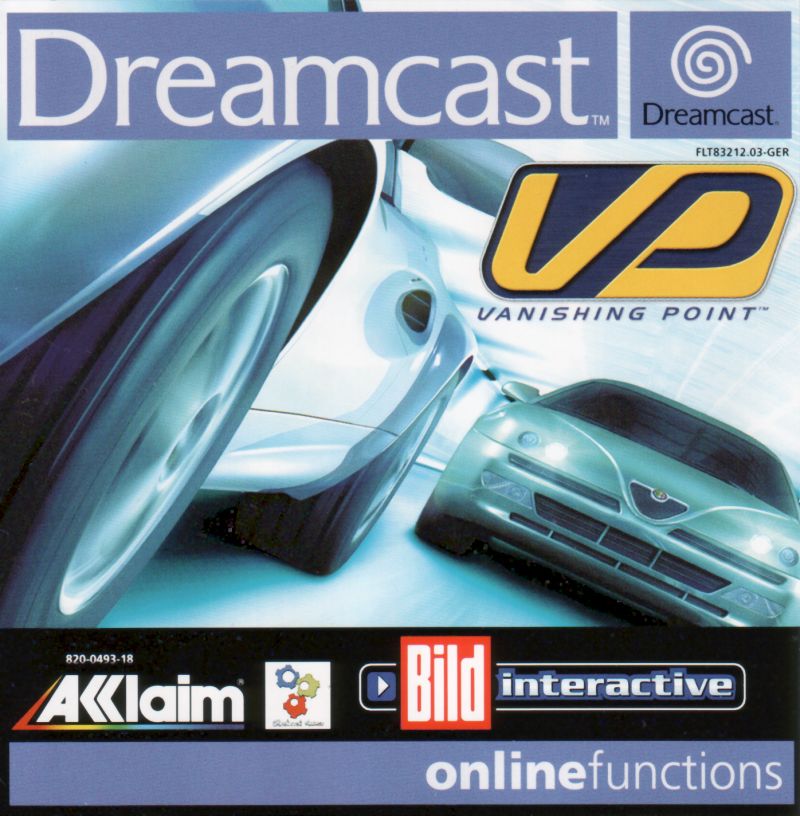 Front cover of Vanishing Point for Dreamcast